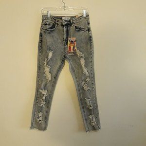 Almost Famous Vintage Women Hi Rise Jeans Junior